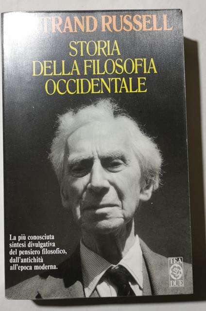 Storia della filosofia occidentale - copertina