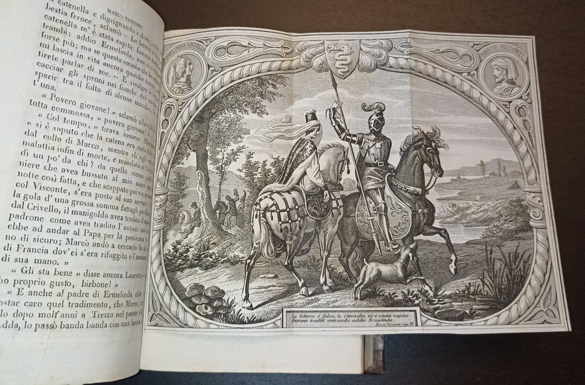 Marco Visconti storia del trecento cavata dalle cronache di quel secolo e raccontata da Tommaso Grossi