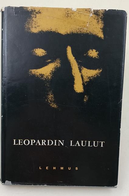 Giacomo Leopardin-Laulut - copertina