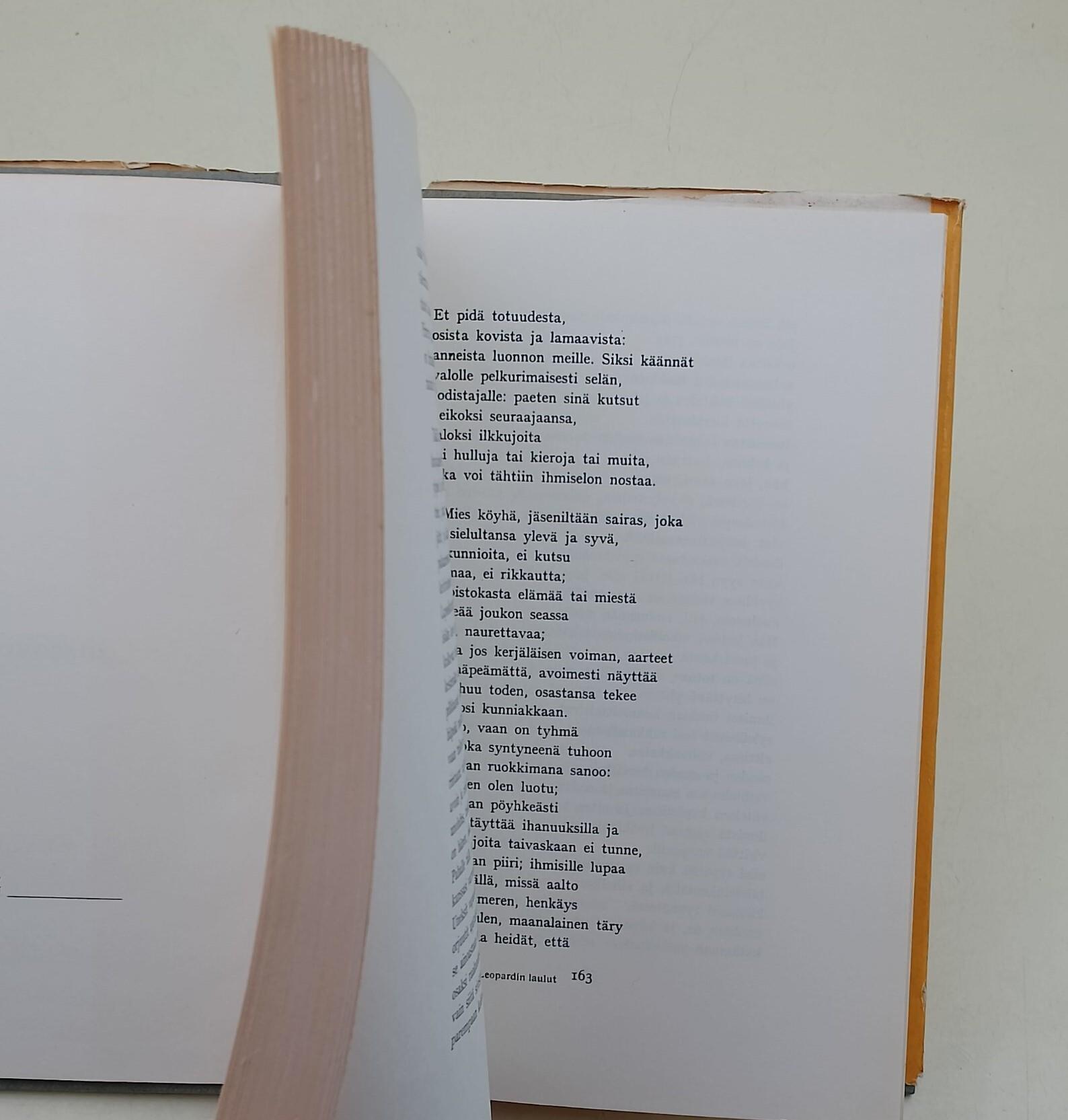 Giacomo Leopardin-Laulut