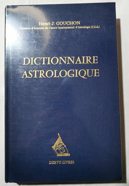 Dictionnaire Astrologique - copertina
