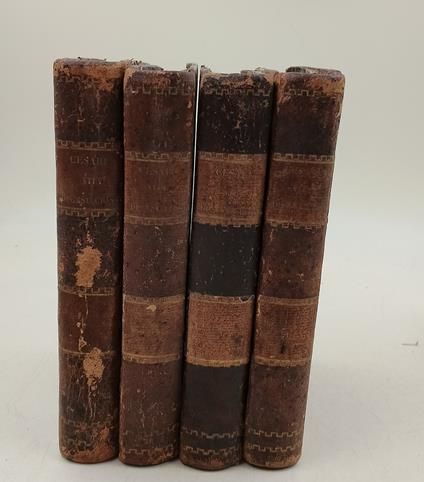 La vita di Gesù Cristo e la sua reigione-ragionamenti di- voll. 1-3-4-5 - Antonio Cesari - copertina