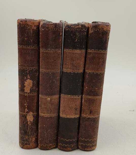 La vita di Gesù Cristo e la sua reigione-ragionamenti di- voll. 1-3-4-5 - Antonio Cesari - copertina