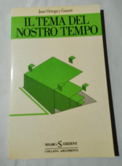 Il tema del nostro tempo - copertina