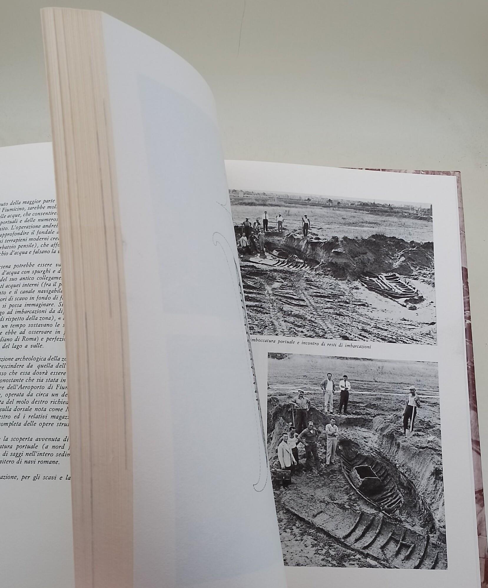 Portus-illustrazione dei porti di Claudio e Traiano e della citta' di Porto a Fiumicino(1970)