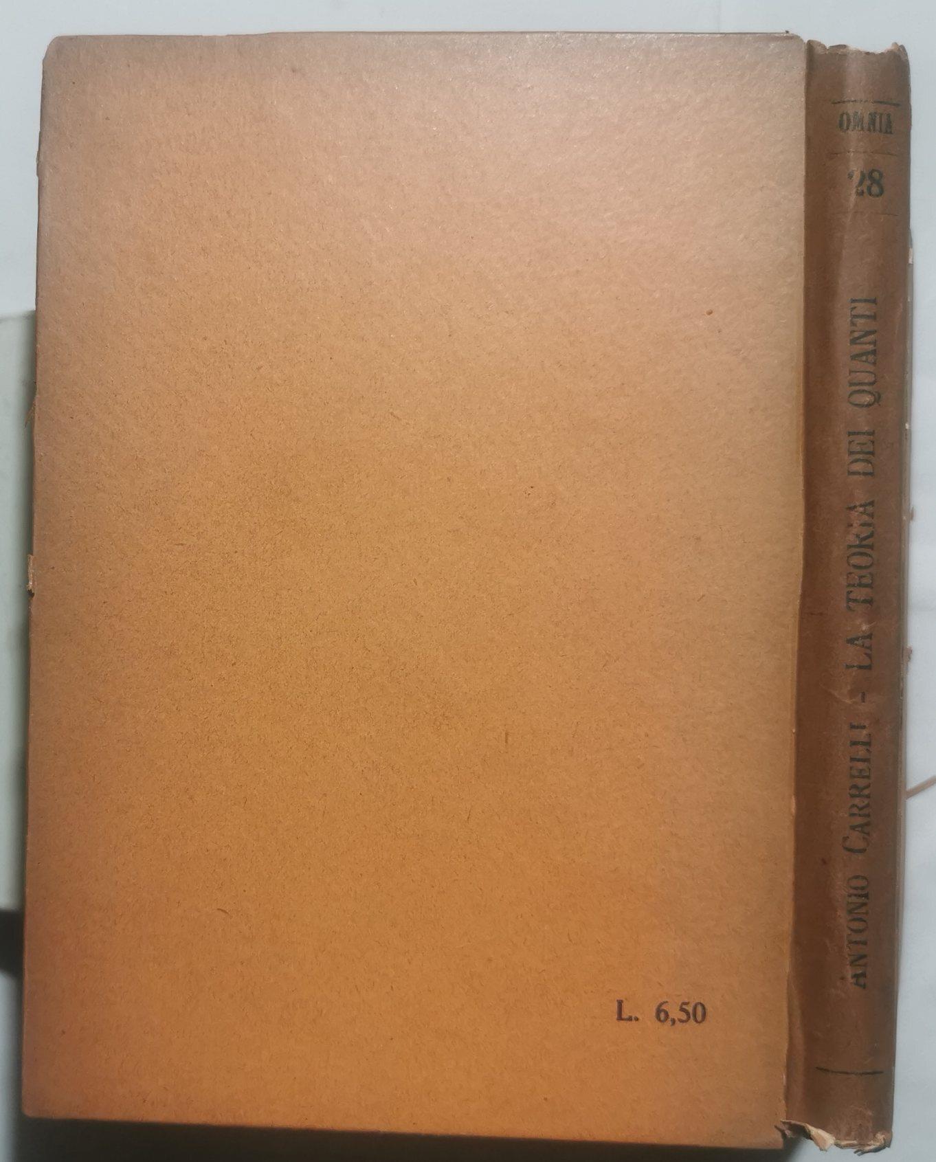 La teoria dei quanti