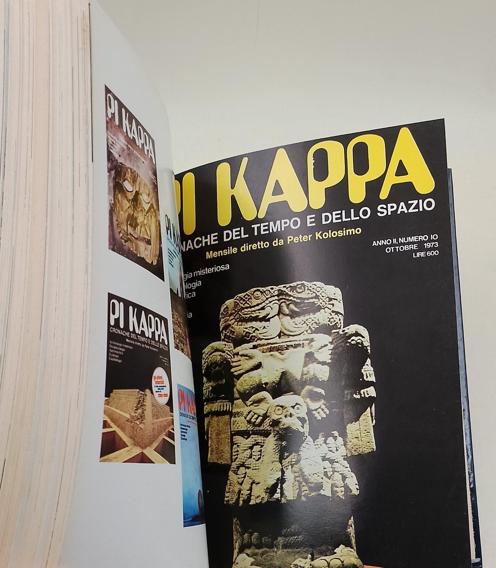 PI Kappa- cronache del tempo e dello spazio-maggio 1973-ottobre 1973