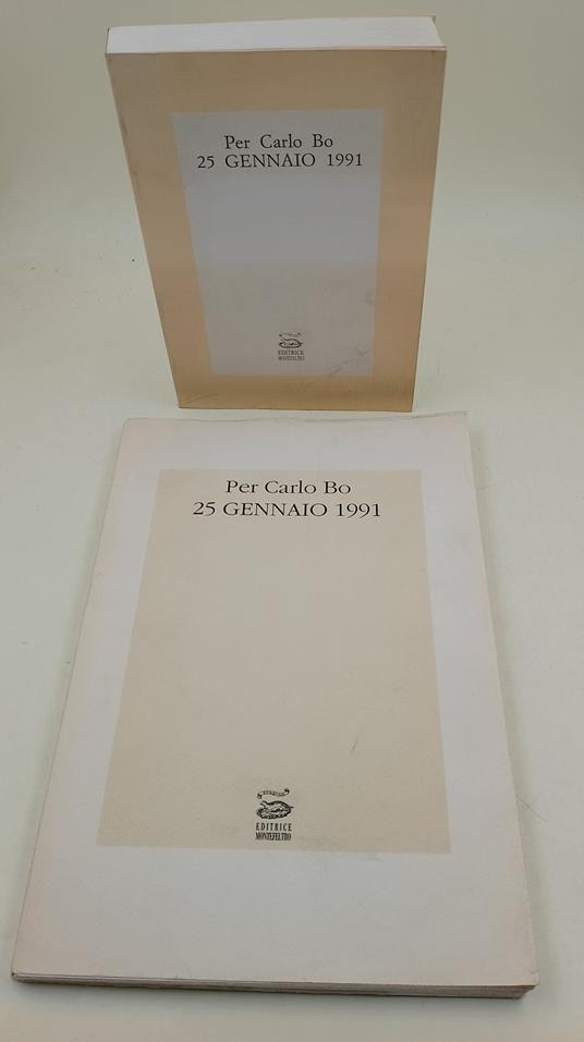 Per Carlo Bo-2 voll - copertina