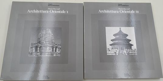 Architettura Orientale- voll. I e II - Mario Bussagli - copertina