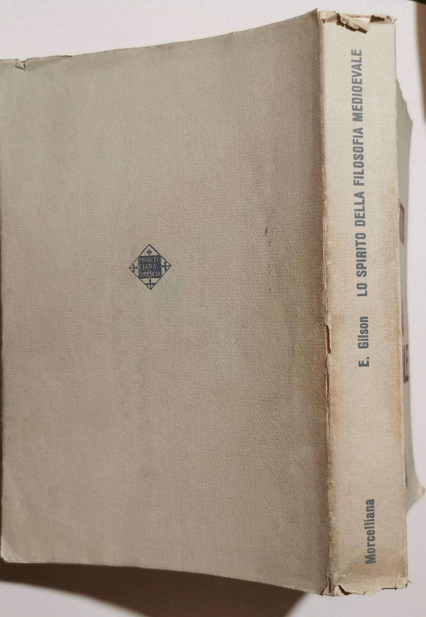 Lo spirito della filosofia medioevale