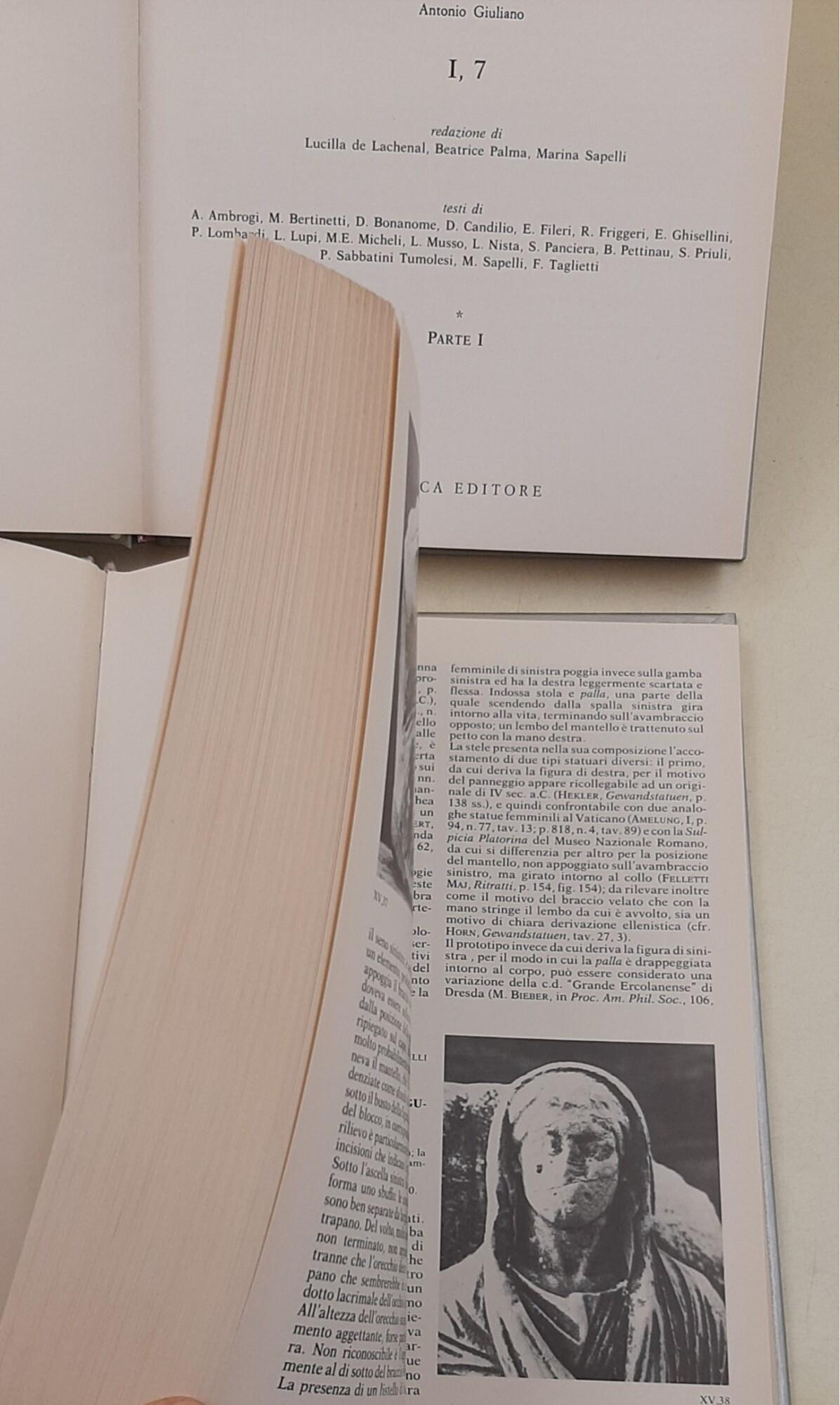 Museo Nazionale Romano-Le Sculture- I, 7- Parte I e II