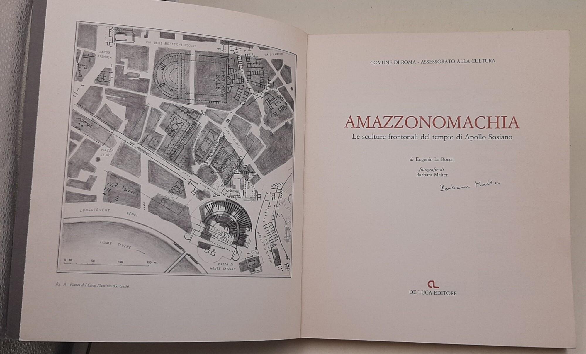 Amazzonomachia-Le sculture frontali del tempio di Apollo Sosiano