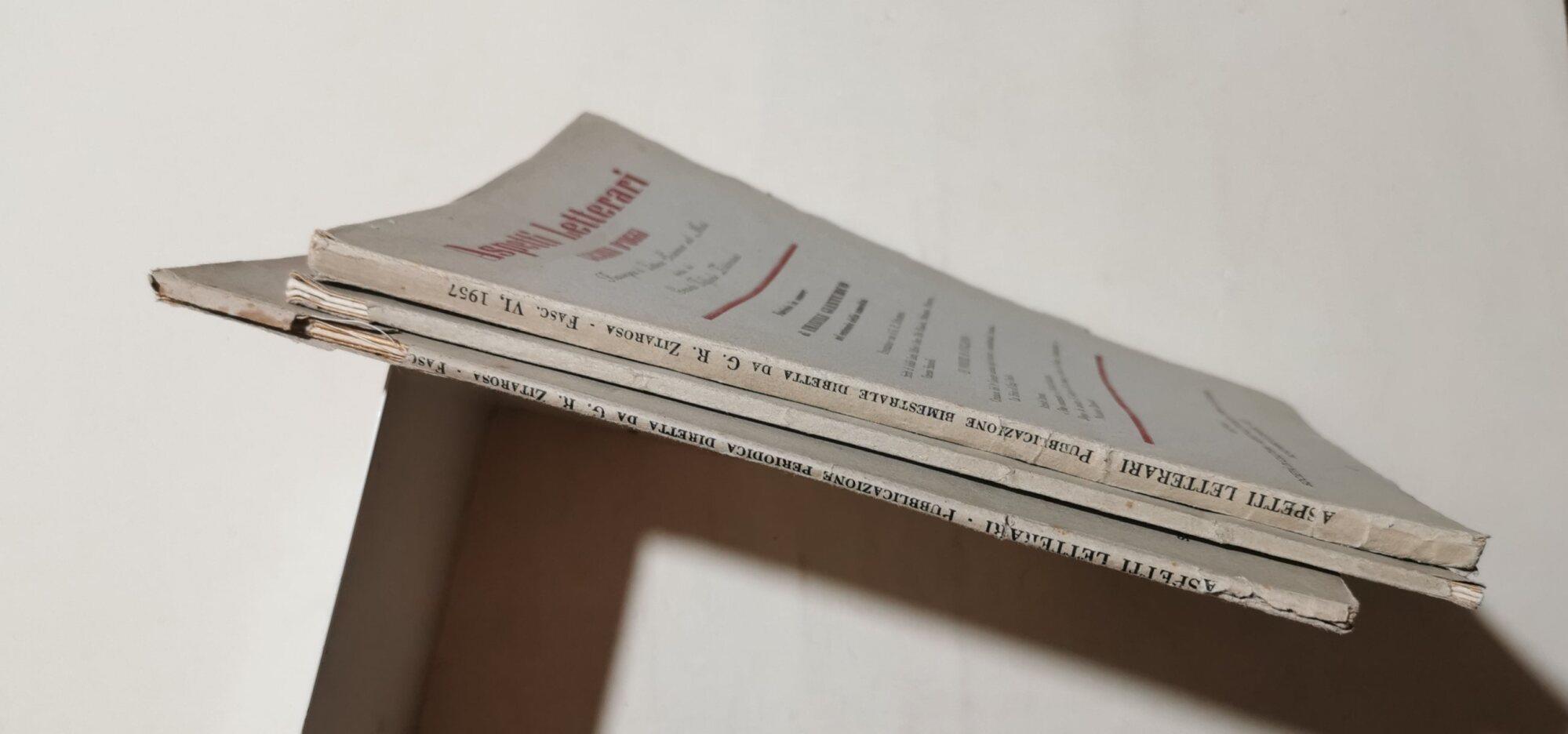 Aspetti letterari della Lucani d'oggi - Rassegna di Lettere, Scienze ed Arti - 3 numeri ( lugl./ago. 1956 - gen./feb. e nov./dic. 1957)