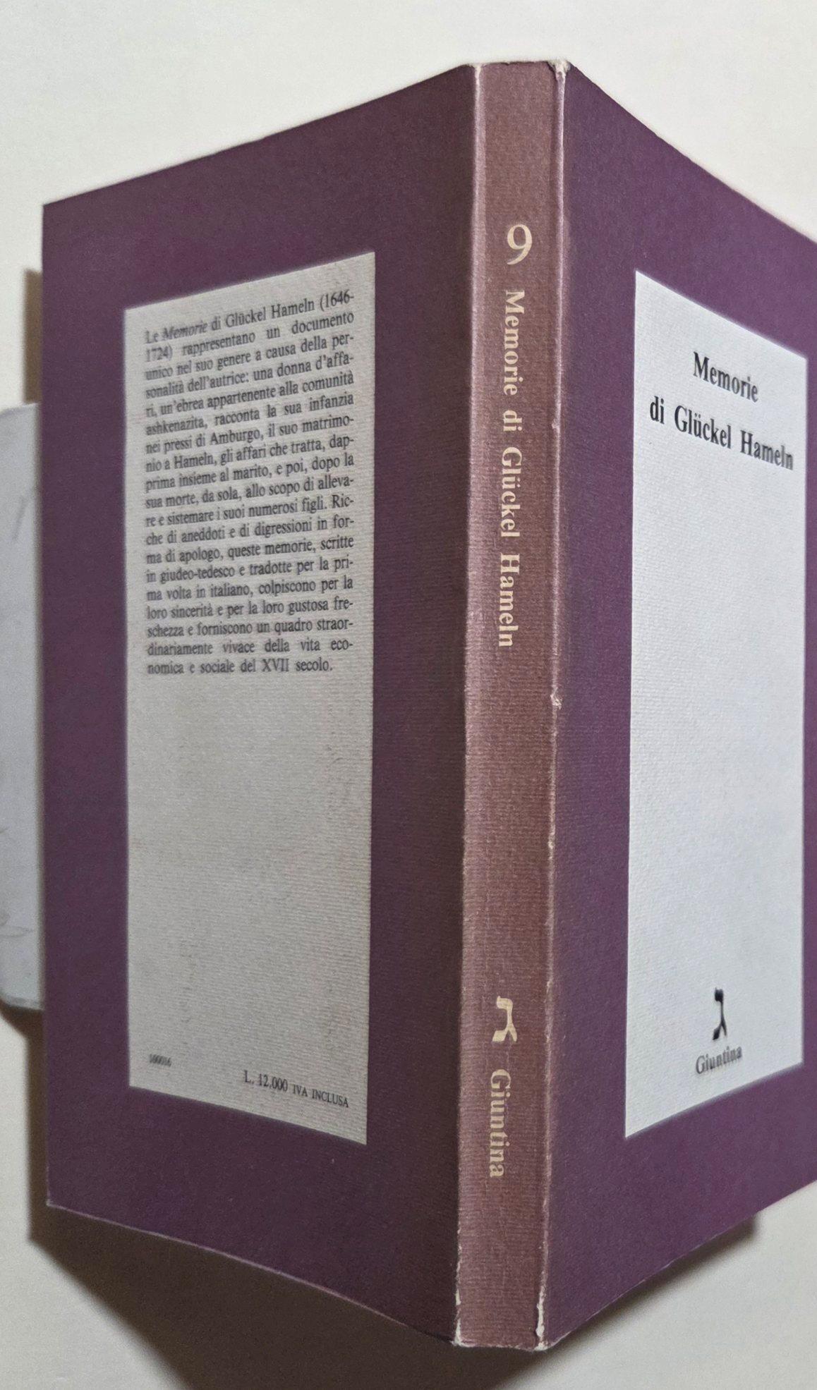 Memorie di Gluckel Hameln
