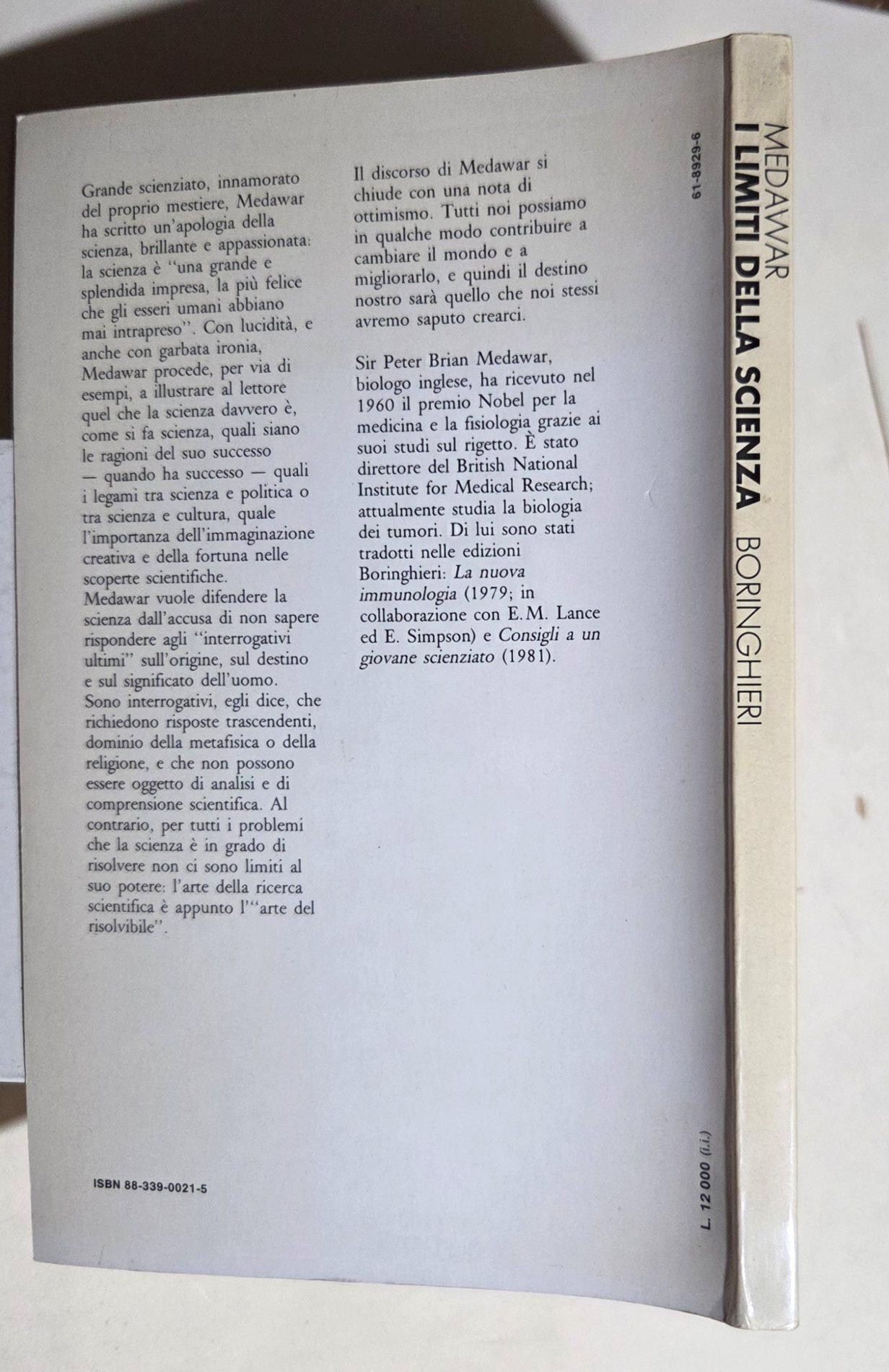 I limiti della scienza