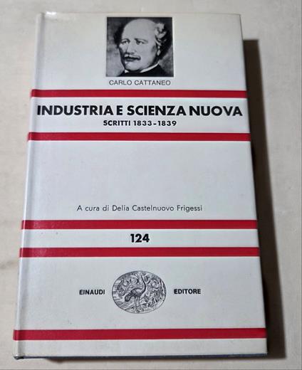 Industria e scienza nuova - Carlo Cattaneo - copertina