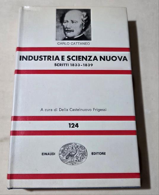 Industria e scienza nuova - Carlo Cattaneo - copertina