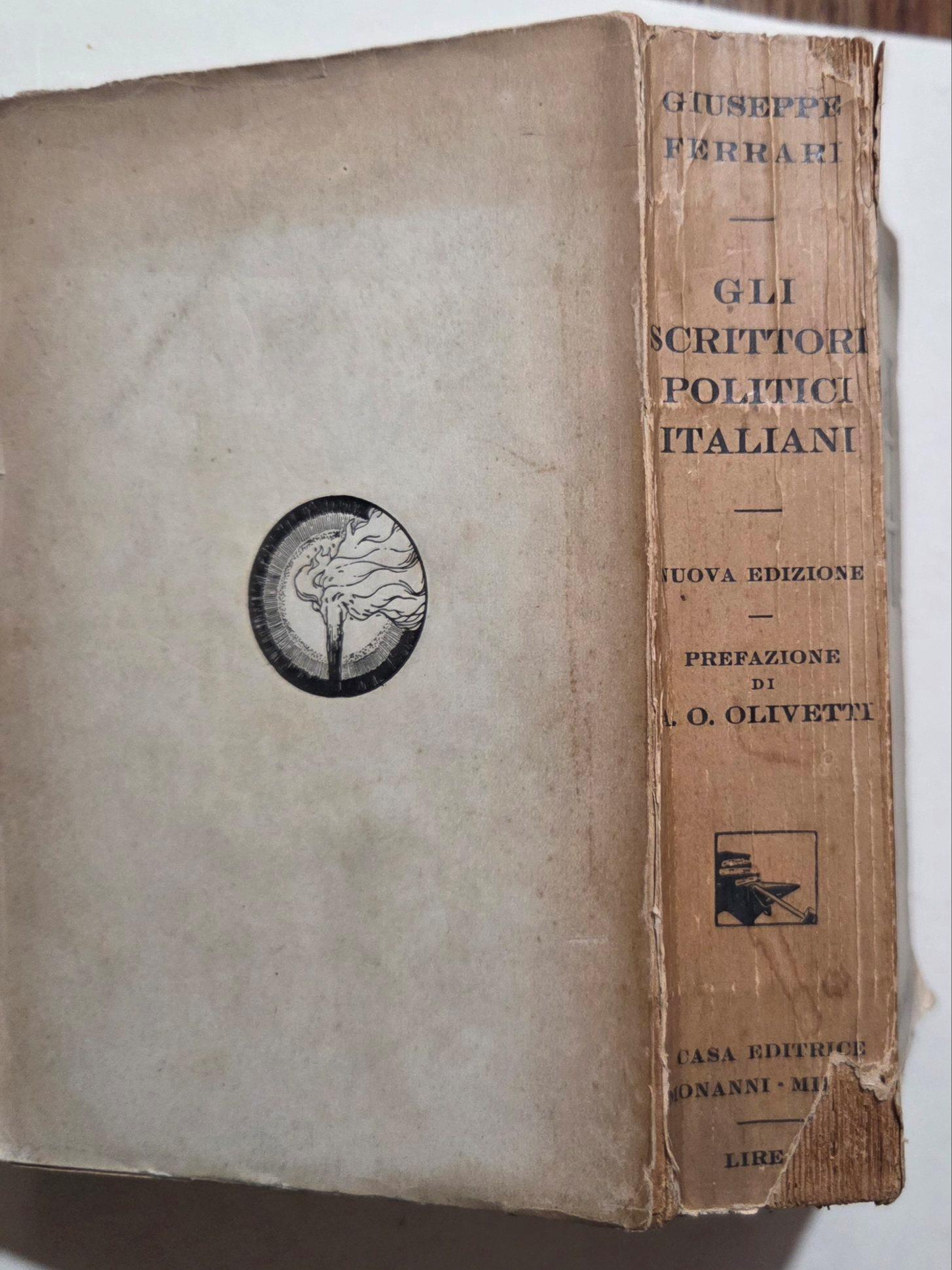 Gli scrittori politici italiani