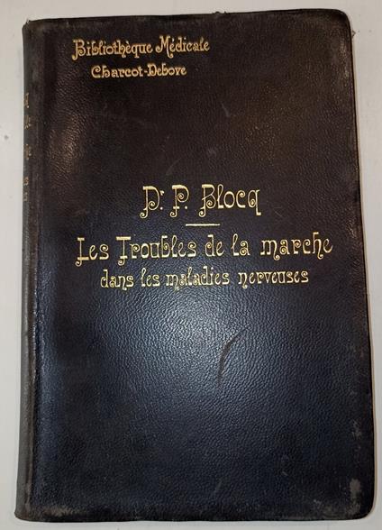 Les troubles de la marche dans les maladies nerveus - copertina