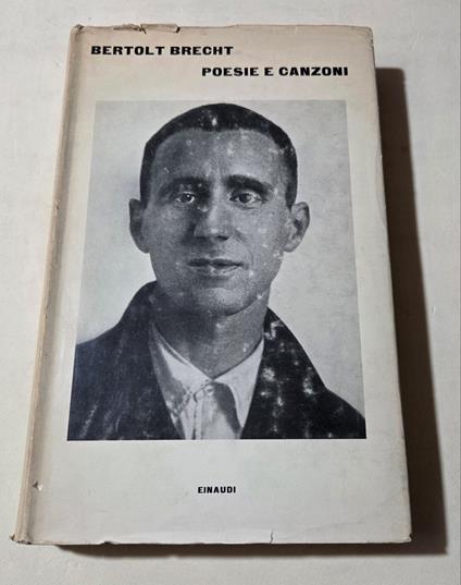 Poesie e canzoni - Bertolt Brecht - copertina