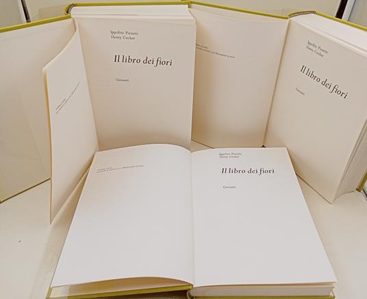 Il libro dei fiori- 3 voll - copertina
