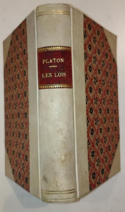 Les lois de Platon - Platone - copertina