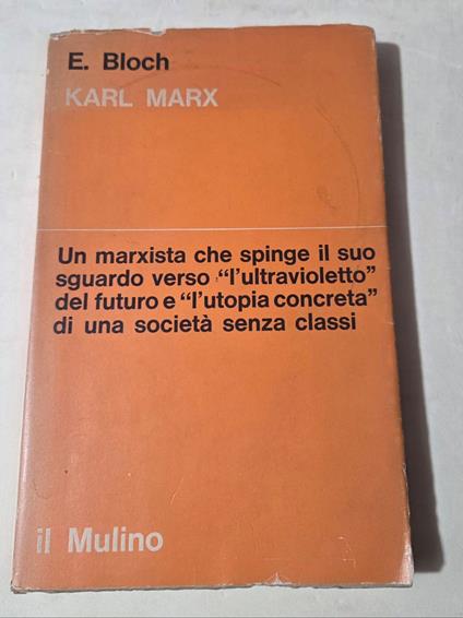 Karl Marx - Ernst Bloch - copertina