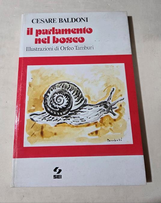 Il parlamento nel bosco - Cesare Baldoni - copertina