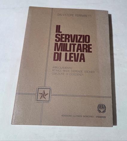 Il servizio militare di leva - Salvatore Ferraretti - copertina