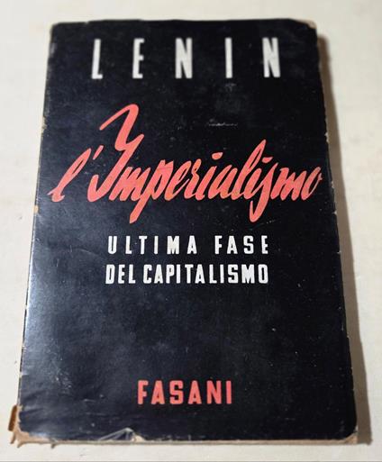 L' imperialismo ultima fase del capitalismo - Lenin - copertina