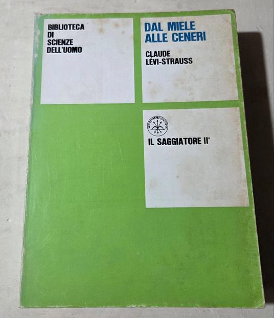 Dal miele alle ceneri - copertina