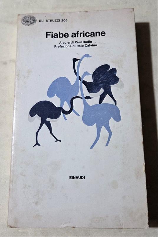 Fiabe africane - Paul Radin - copertina