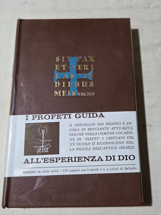 I Profeti guida all'esperienza di Dio - Evode Beaucamp - copertina