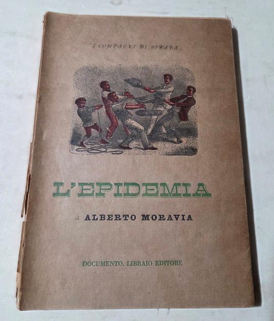 L' epidemia - Alberto Moravia - copertina