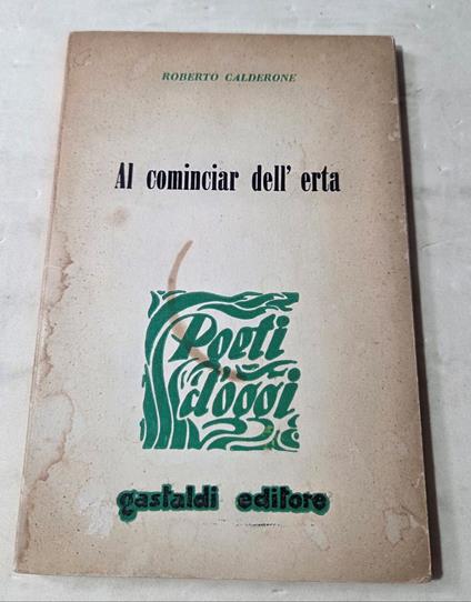 Al cominciar dell'erta - copertina
