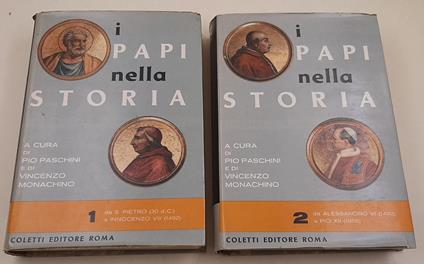 I Papi nella storia-2 voll - copertina