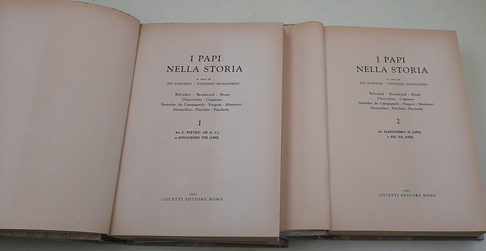 I Papi nella storia-2 voll