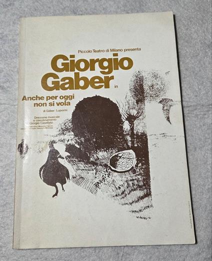 Anche per oggi non si vola - copertina