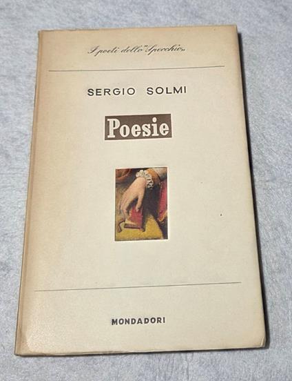 Poesie - Sergio Solmi - copertina