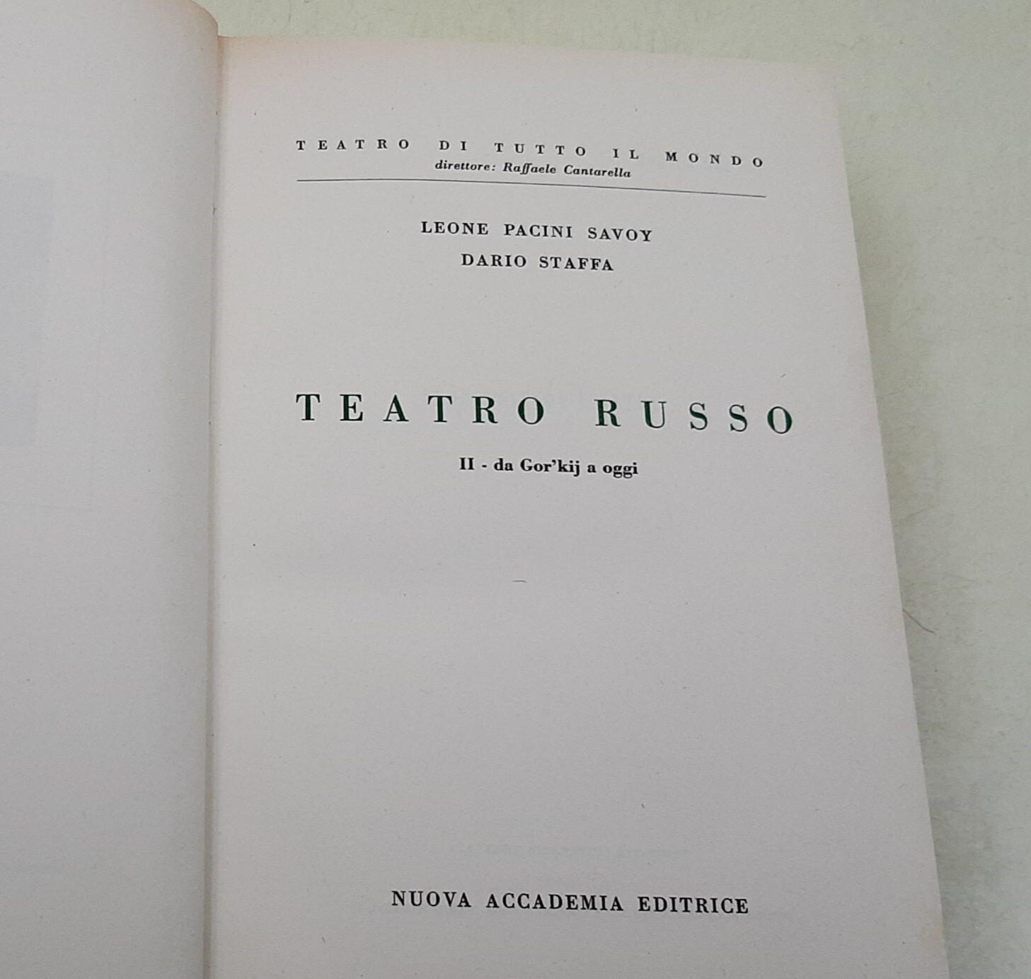 Teatro russo - 2 Voll