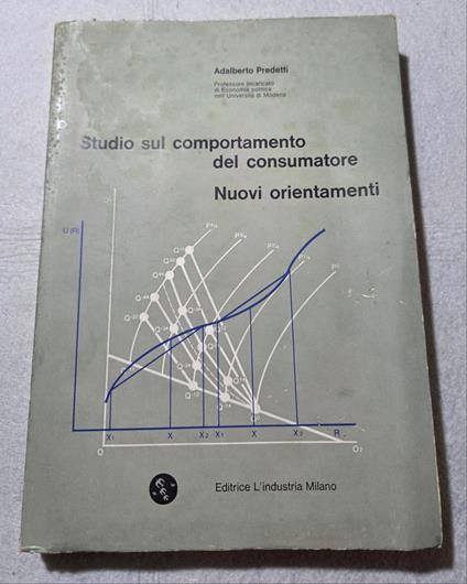 Studio sul comportamento del consumatore - Nuovi orientamenti - copertina