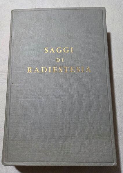 Saggi di Radiestesia - copertina