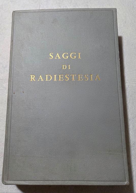 Saggi di Radiestesia - copertina