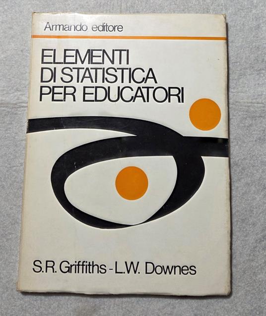 Elementi di statistica per educatori - copertina