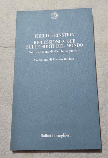 Riflessioni a due sulle sorti del mondo - copertina