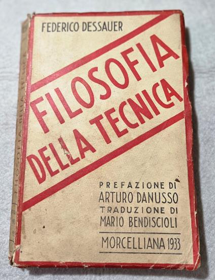 Filosofia della tecnica - copertina