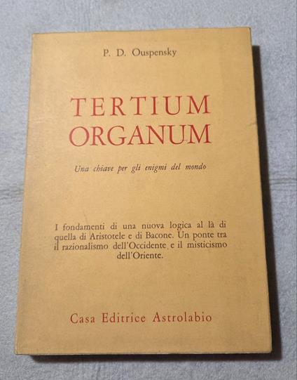 Tertium organum - copertina