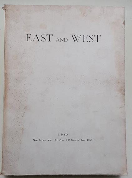East and West - 18 - copertina