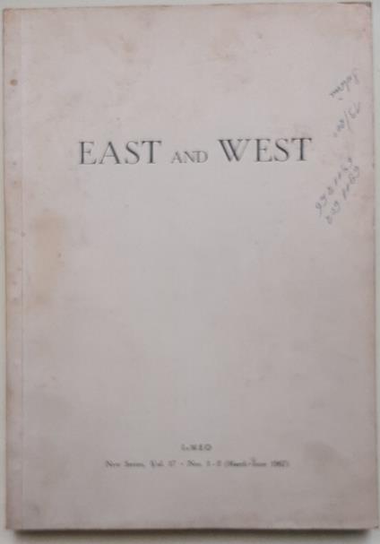 East and West - 17 - copertina