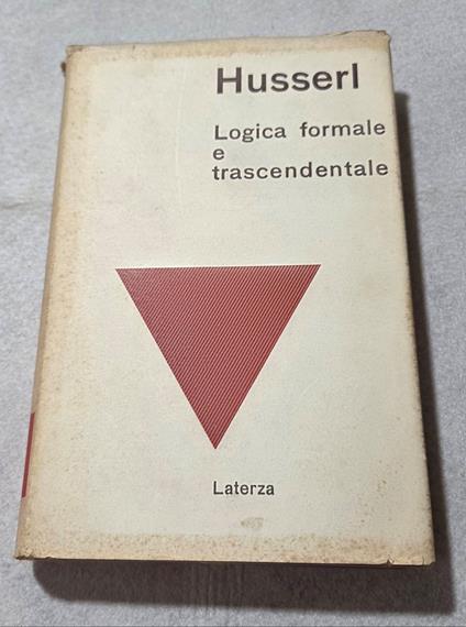 Logica formale e trascendentale - copertina